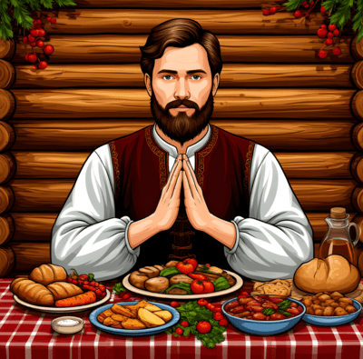 Молитвы перед и после еды